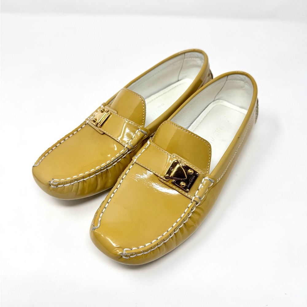 Louis Vuitton Mustard Loafers